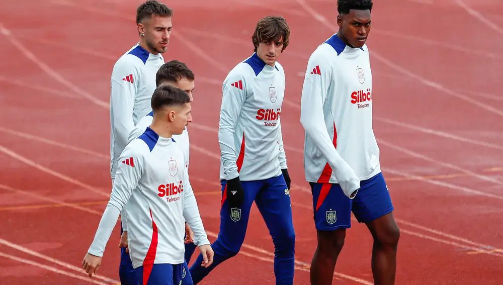 Training Session - Spanish National Soccer Team