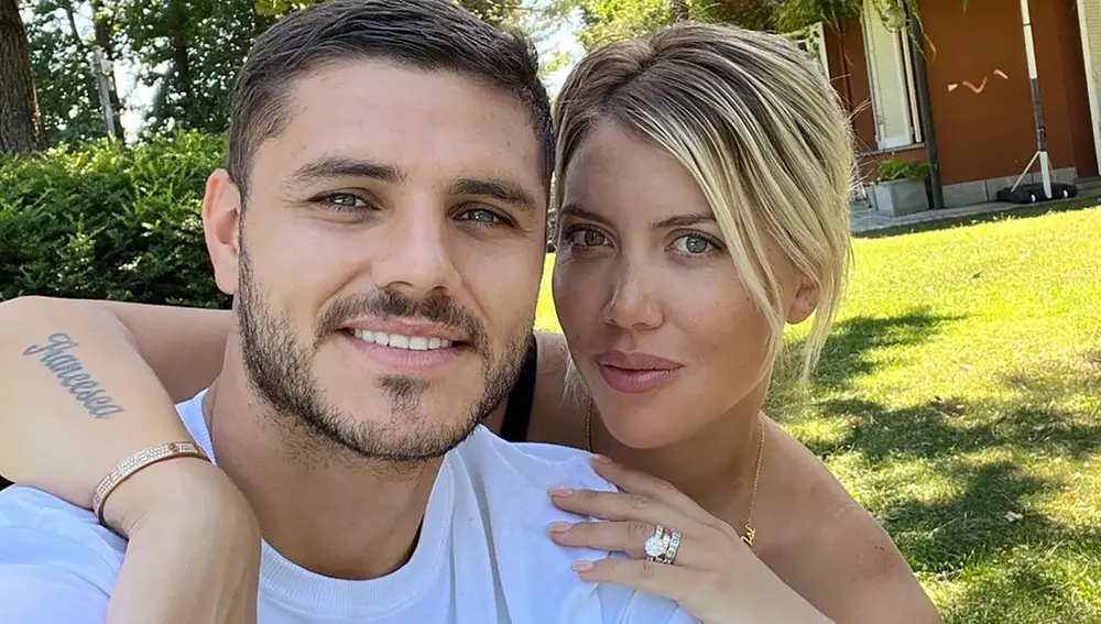 Mauro Icardi y Wanda Nara
