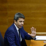 El president de la Generalitat, Carlos Mazón comparece ante Les Corts para rendir cuentas de lo que hizo el 29 de octubre