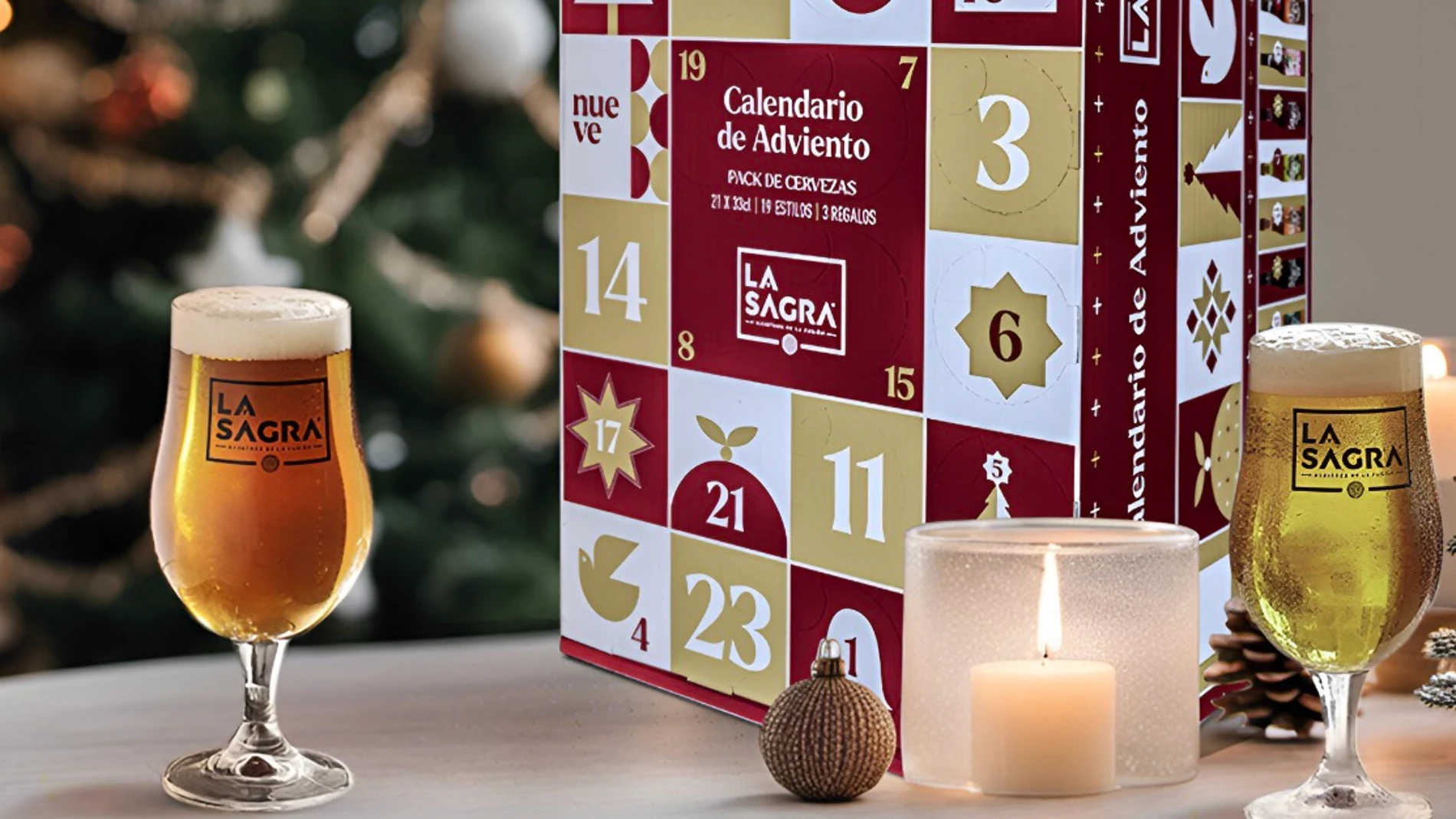 Calendario de Adviento de Cervezas La Sagra
