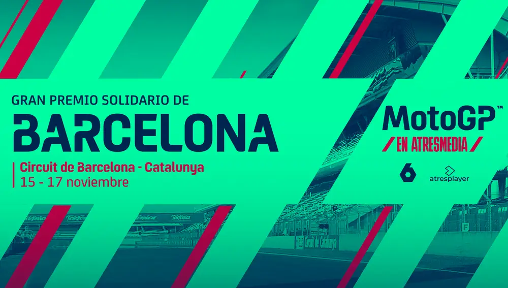 Imagen promocional de la retransmisión de MotoGP