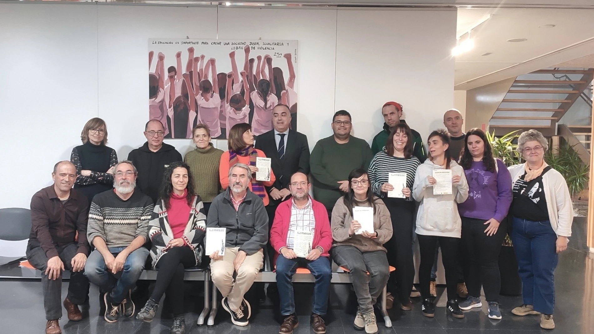 Reunión de la iniciativa "mesas que nutren"