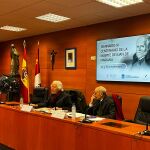 Victoriano Martín y Gabriel Calzada durante la jornada