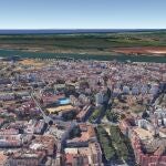 Vista aérea de Huelva