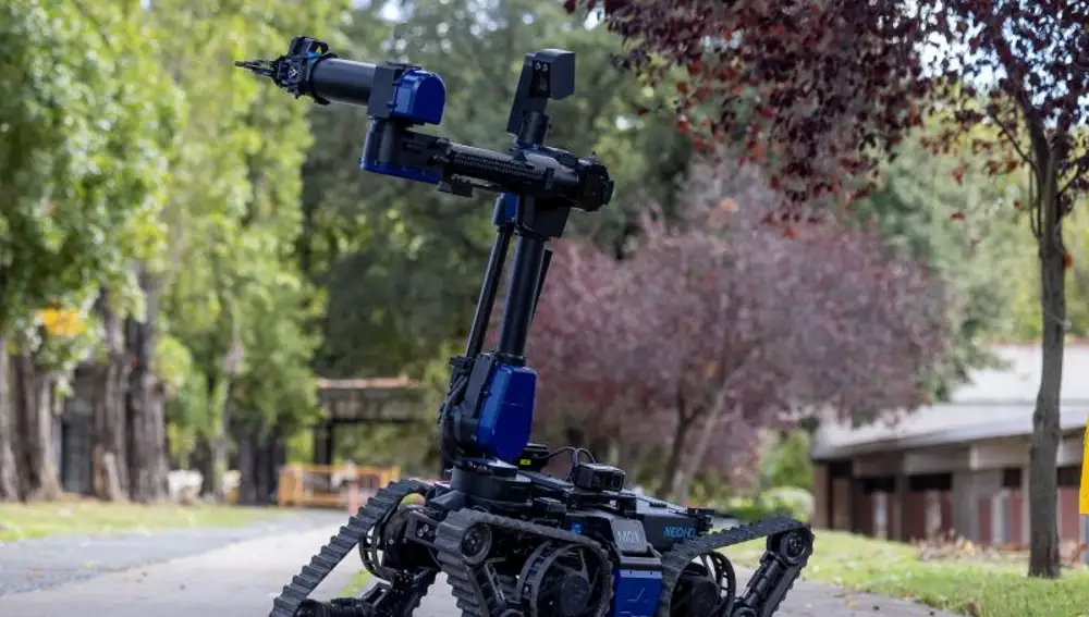 Robot “aunav.NEO HD” fabricado por Escribano
