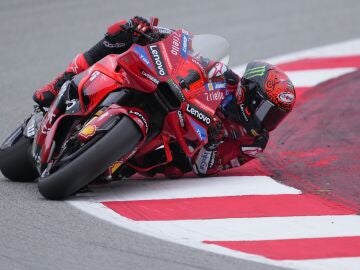 Pecco Bagnaia, este viernes en el circuito de Barcelona
