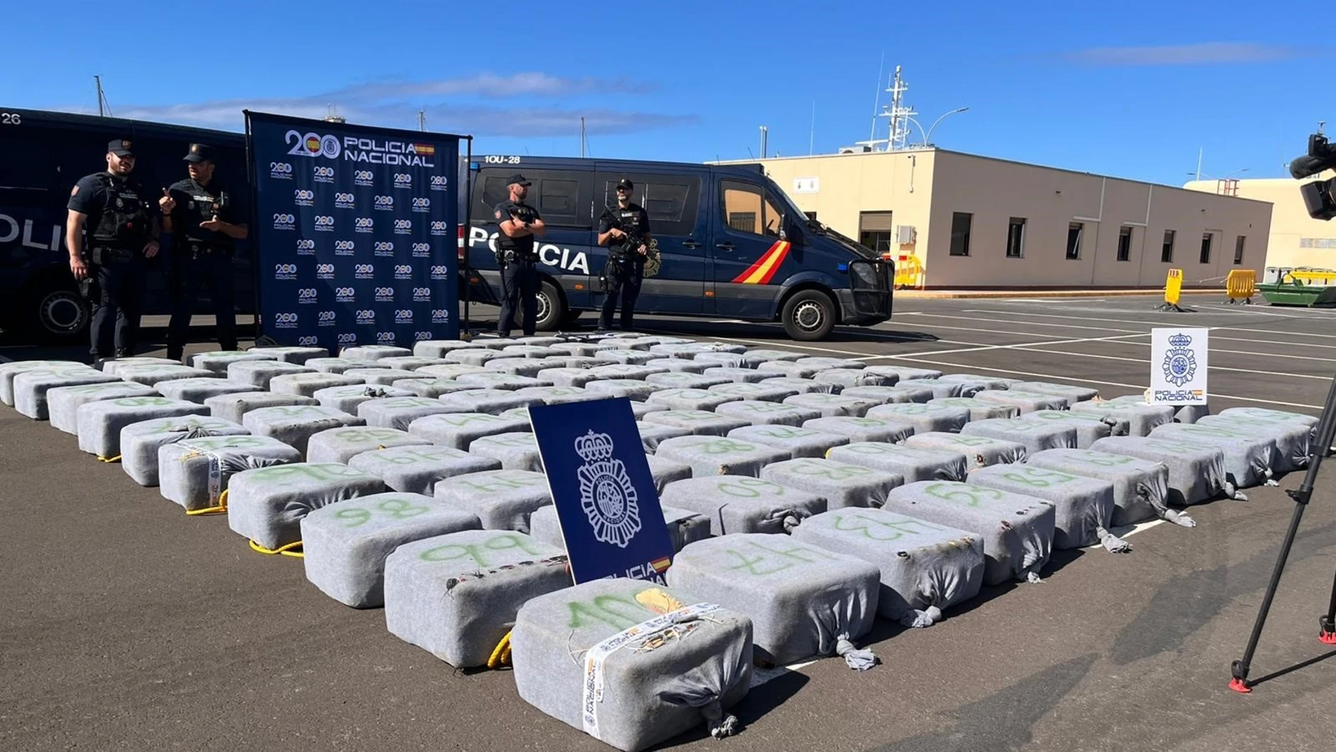 Droga incautada en un pesquero a unas 500 millas de Canarias EUROPA PRESS 15/11/2024