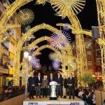 Luces de Navidad en Puente Genil (Córdoba)
