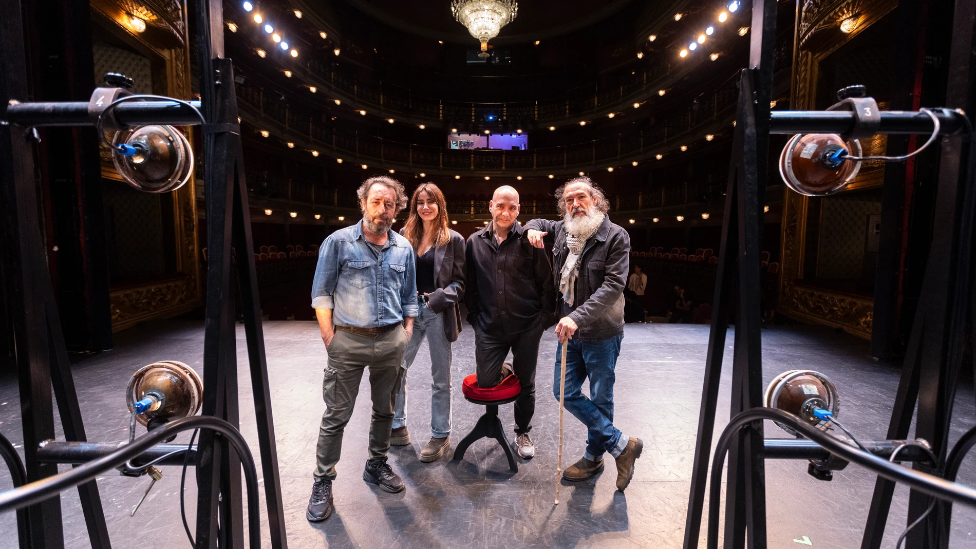 Centenario de la obra de teatro Luces de Bohemia, representada en el Teatro Español.