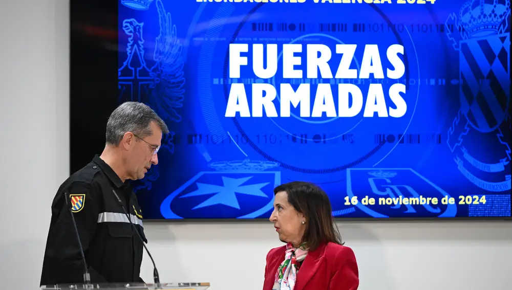 Rueda de prensa tras la reunión del comité de crisis para el seguimiento de los efectos de la dana