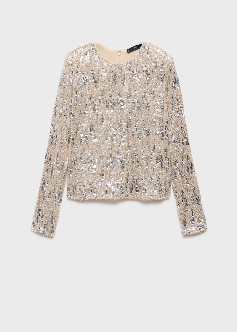 Jersey de lentejuelas.