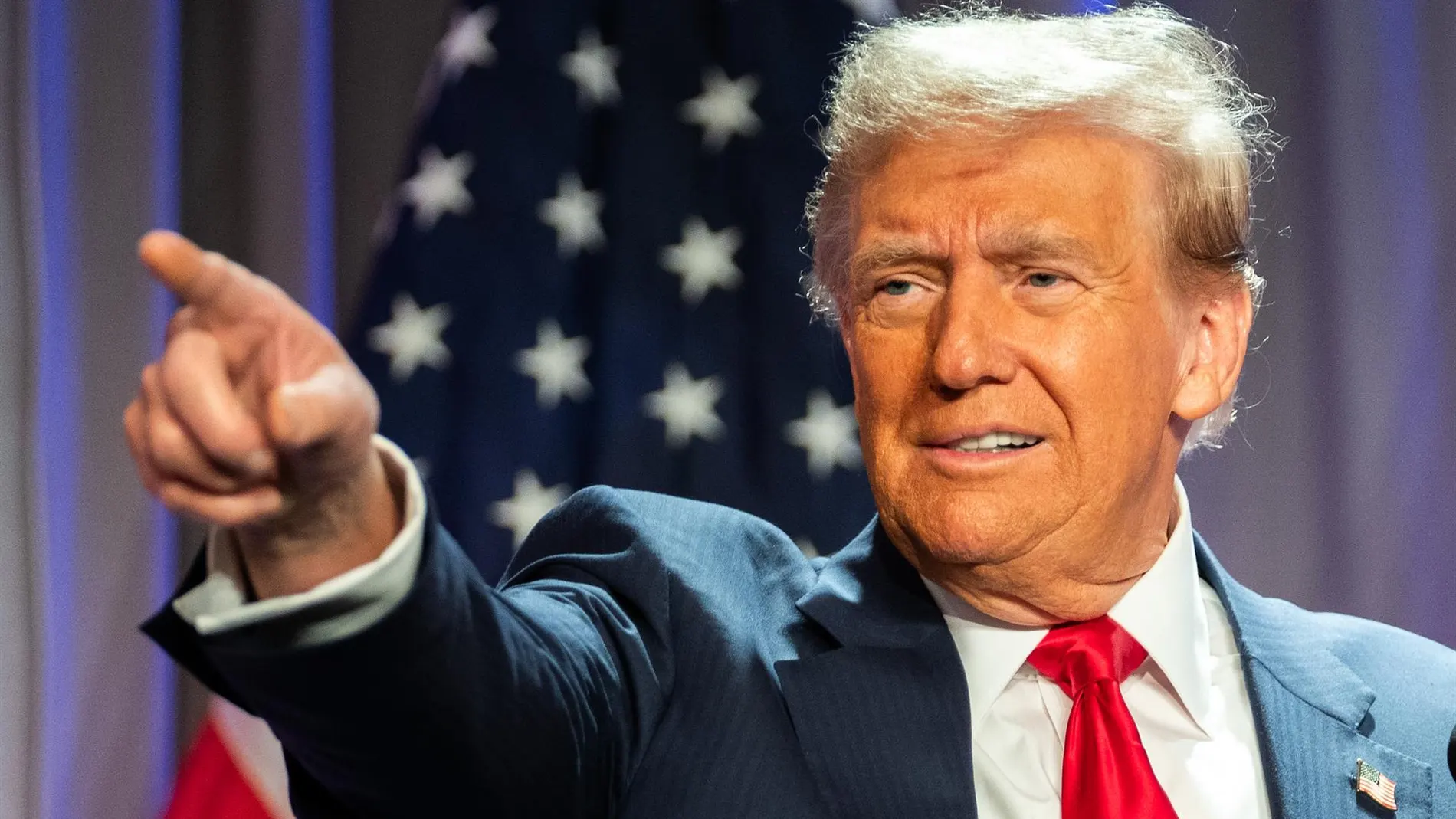 EEUU.-Trump designa a la portavoz de su campaña electoral, Karoline Leavitt, como secretaria de prensa de la Casa Blanca