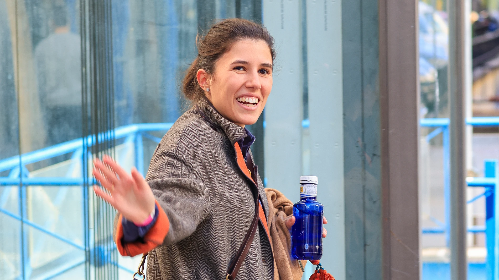 Teresa Urquijo en el rastrillo Nuevo Futuro.