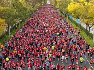 Carrera Ponle Freno en favor de las víctimas de accidentes de tráfico. © Jesús G. Feria. Carrera Ponle Freno en favor de las víctimas de accidentes de tráfico. © Jesús G. Feria.