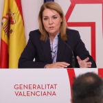 La vicepresidenta del Consell y portavoz, Susana Camarero