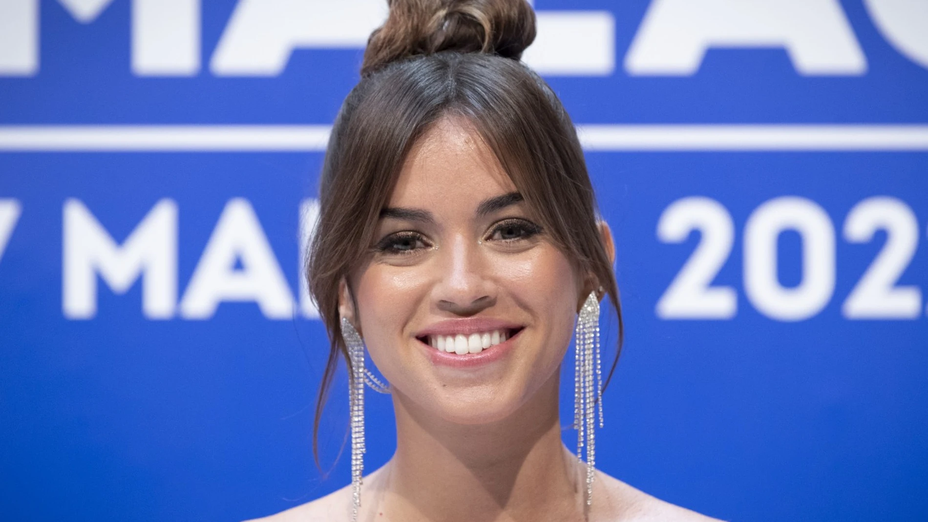Rocío Camacho con un moño chic