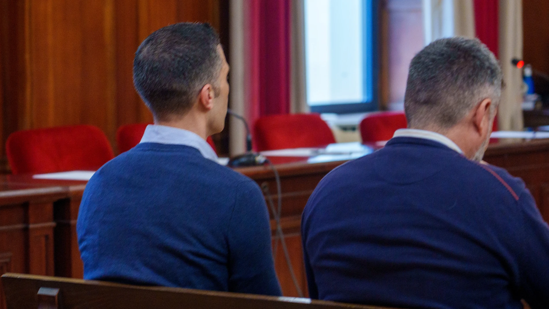 Imagen del juicio contra el teniente de la Guardia Civil