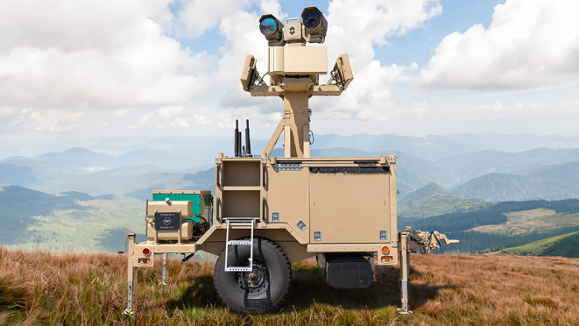 Cerberus XL, el nuevo sistema antidrone de EE. UU. que puede detectar hasta 500 objetivos a la vez.