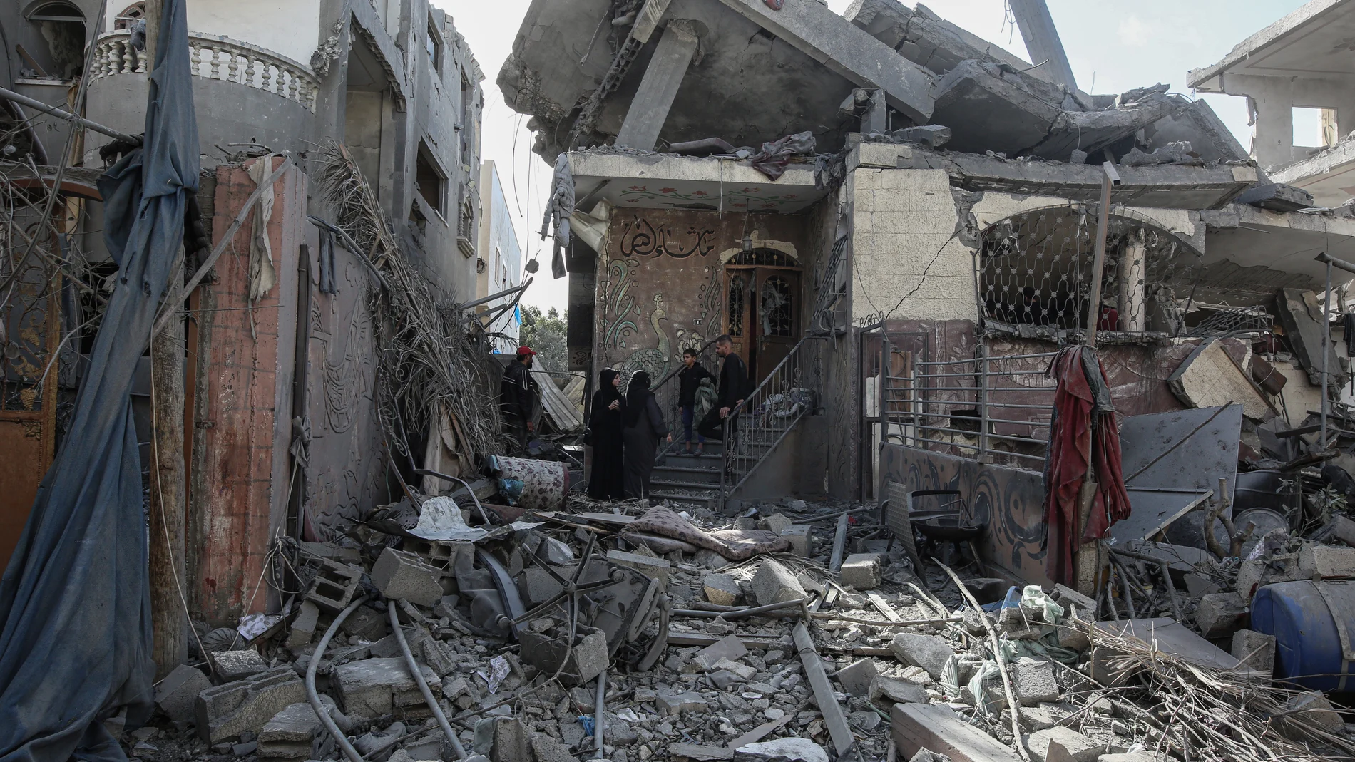 Edficios destruidos por los bombardeos del Ejército de Israel contra el campamento de refugiados de Bureij, situado en el centro de la Franja de Gaza (archivo) Europa Press/Contacto/Omar Ashtawy Apaimages 17/11/2024 ONLY FOR USE IN SPAIN
