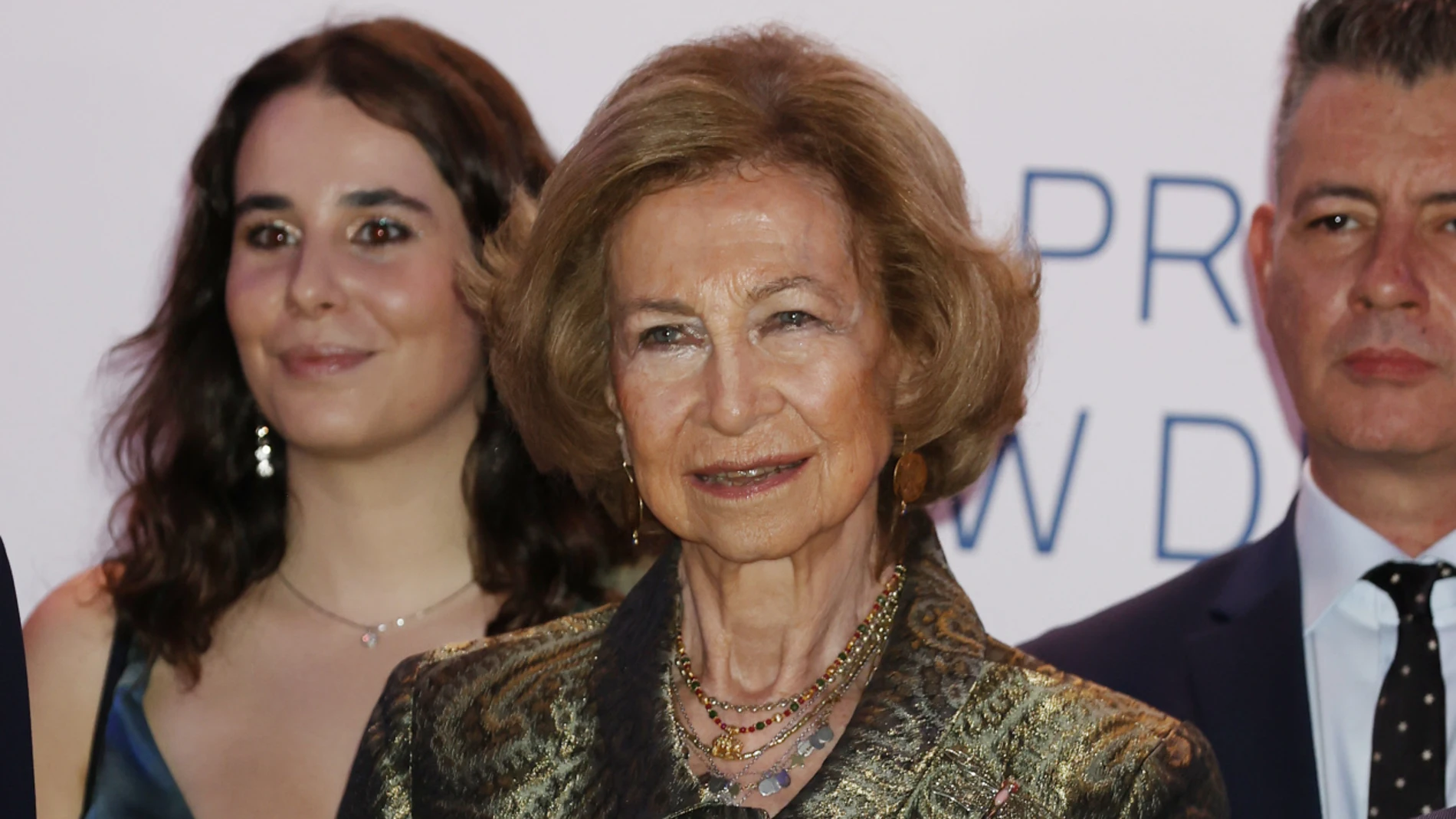 La Reina Sofía en el Premio BMW de Pintura en el Teatro Real de Madrid