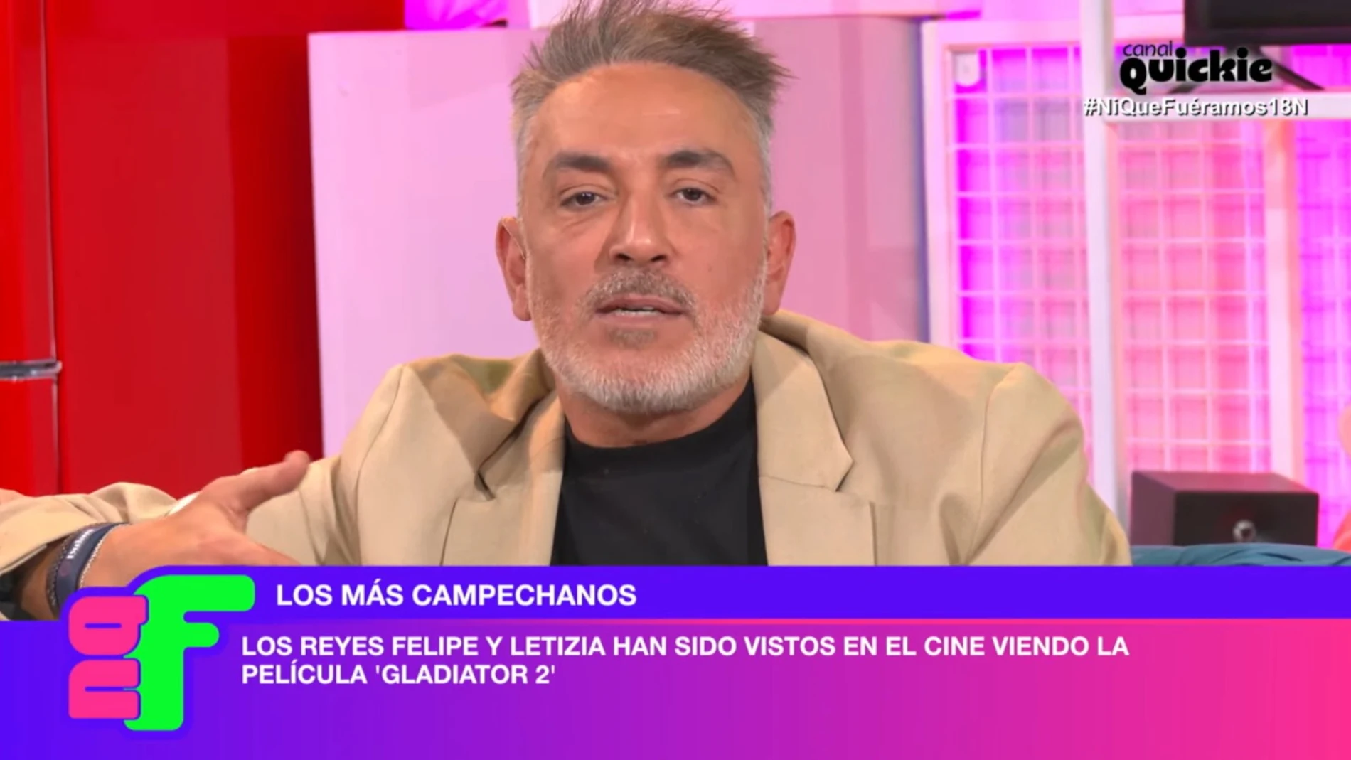 Kiko Hernández en "Ni que fuéramos shh" invita a Don Felipe VI y Doña Letizia a Melilla