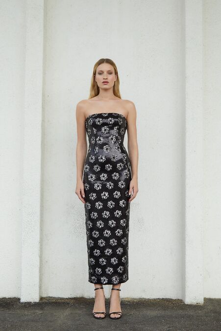 Vestido lentejuelas.