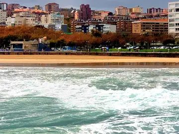 Una foto de El Sardinero. Una foto de El Sardinero.