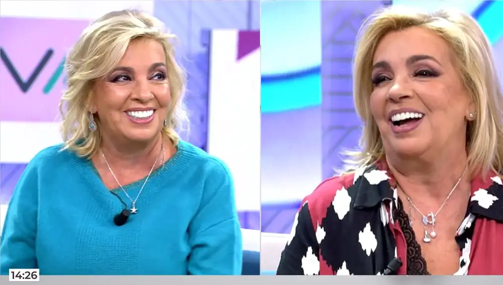 El antes y después de Carmen Borrego tras pasar por quirófano