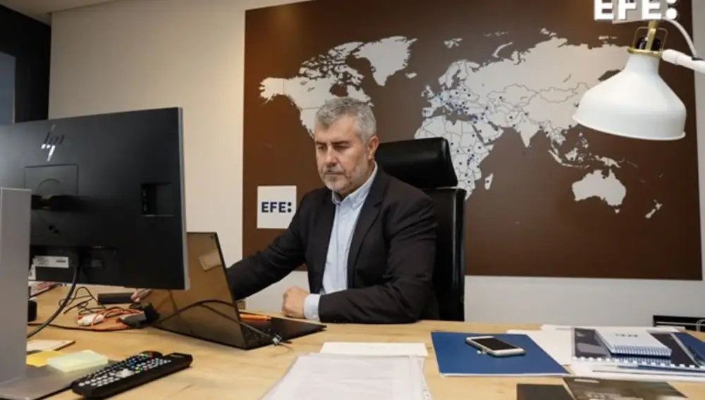 Miguel Ángel Oliver, presidente de la Agencia EFE