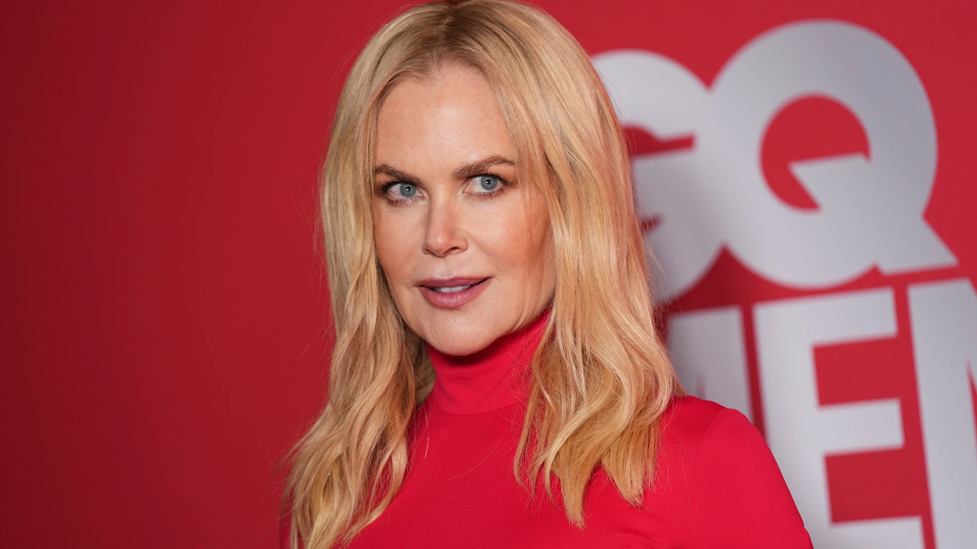 Nicole Kidman poses for photographers upon arrival at the GQ Men of the Year awards on Tuesday, Nov. 19, 2024, at Kensington Roof Gardens in central London. (Photo by Scott A Garfitt/Invision/AP)
