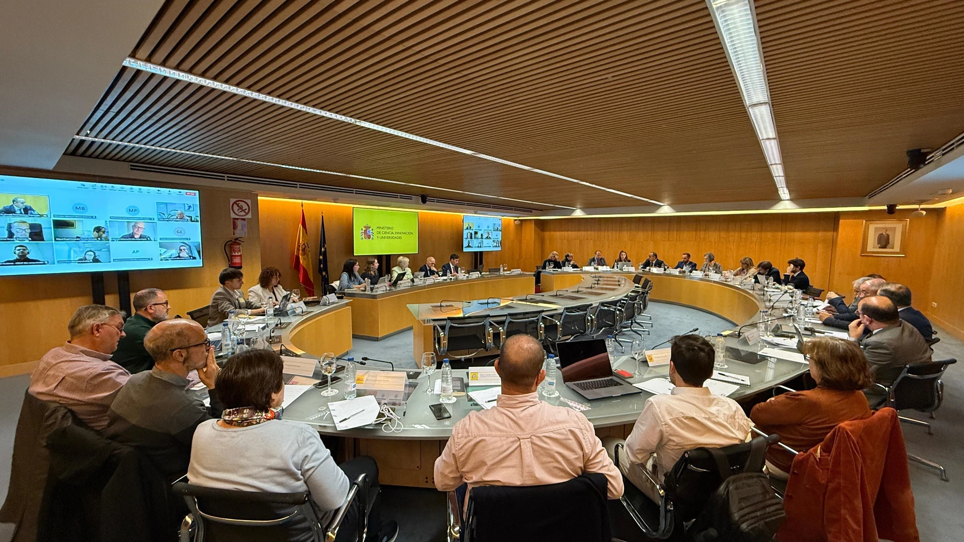 El Ministerio de Ciencia, Innovación y Universidades ha reunido hoy a la Comisión de Trabajo REMITIDA / HANDOUT por MICIU Fotografía remitida a medios de comunicación exclusivamente para ilustrar la noticia a la que hace referencia la imagen, y citando la procedencia de la imagen en la firma 20/11/2024