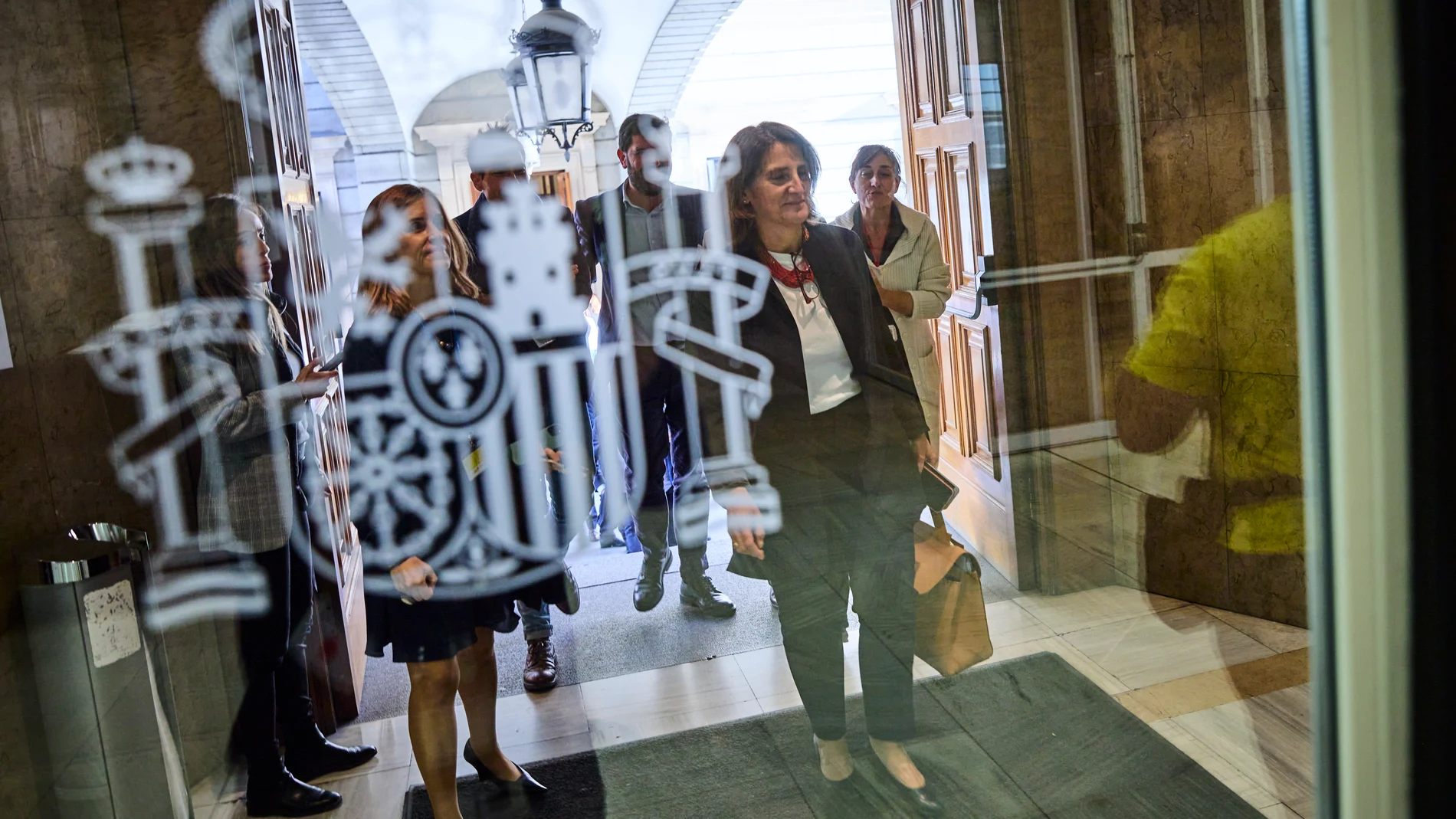 Comparecencia de la vicepresidenta tercera del Gobierno y ministra para la Transición Ecológica y el Reto Demográfico,Teresa Ribera, para dar cuenta de la gestión del Gobierno en relación con la DANA que ha afectado a diferentes provincias, entre otros asuntos. © Alberto R. Roldán / Diario La Razón. 20 11 2024