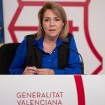 La vicepresidenta y portavoz del Consell, Susana Camarero