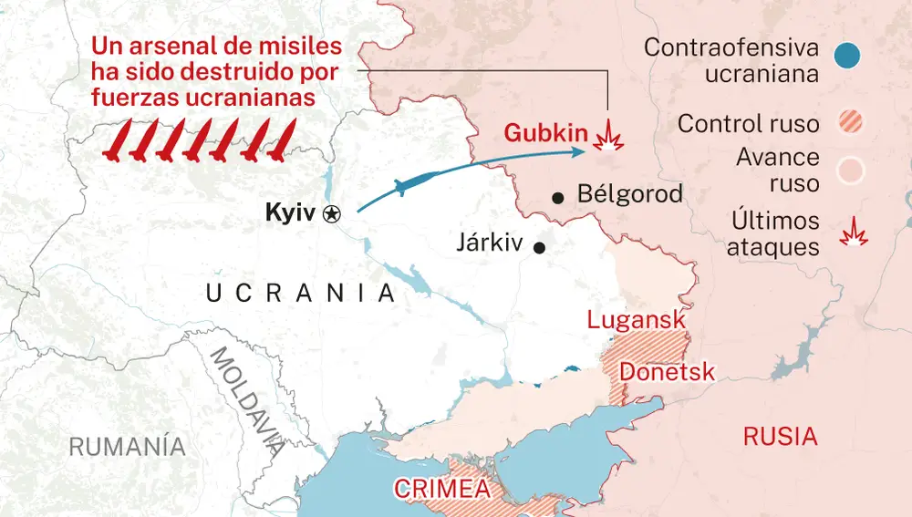 Ataque en territorio ruso