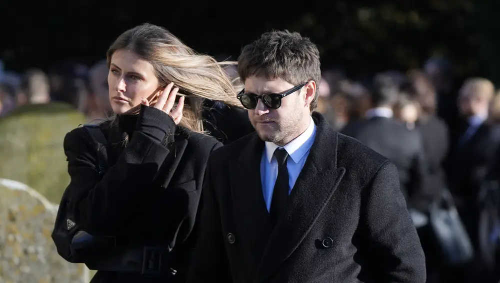 Niall Horan, roto en el funeral de Liam Payne