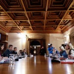 Última fotografía del pleno del Consell antes de su remodelación