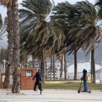 Viento en Málaga