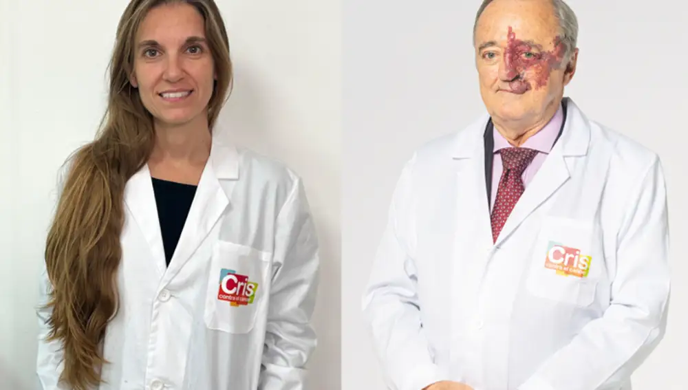 Meritxel Rovira y Mariano Barbacid