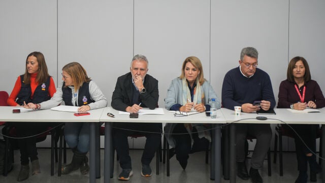 Ángel Víctor Torres asiste a la reunión del CECOPI en Valencia 