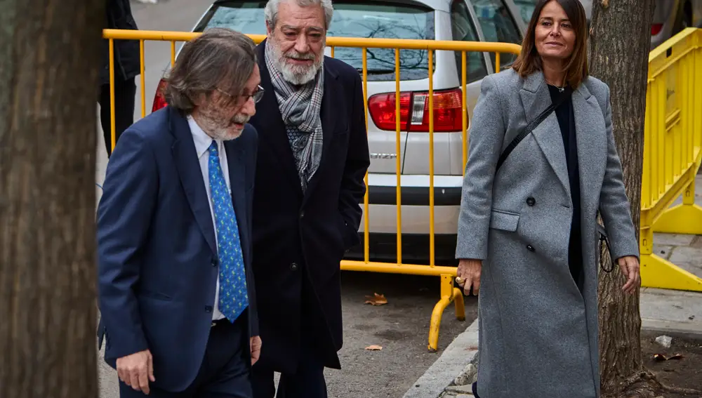 El director de gabinete de la presidenta de la Comunidad de Madrid, Miguel Ángel Rodríguez antes de declarar