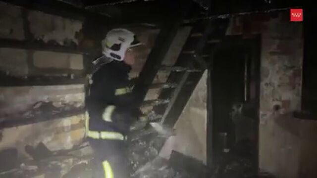 Extinguido sin heridos un incendio en una casa de Cercedilla