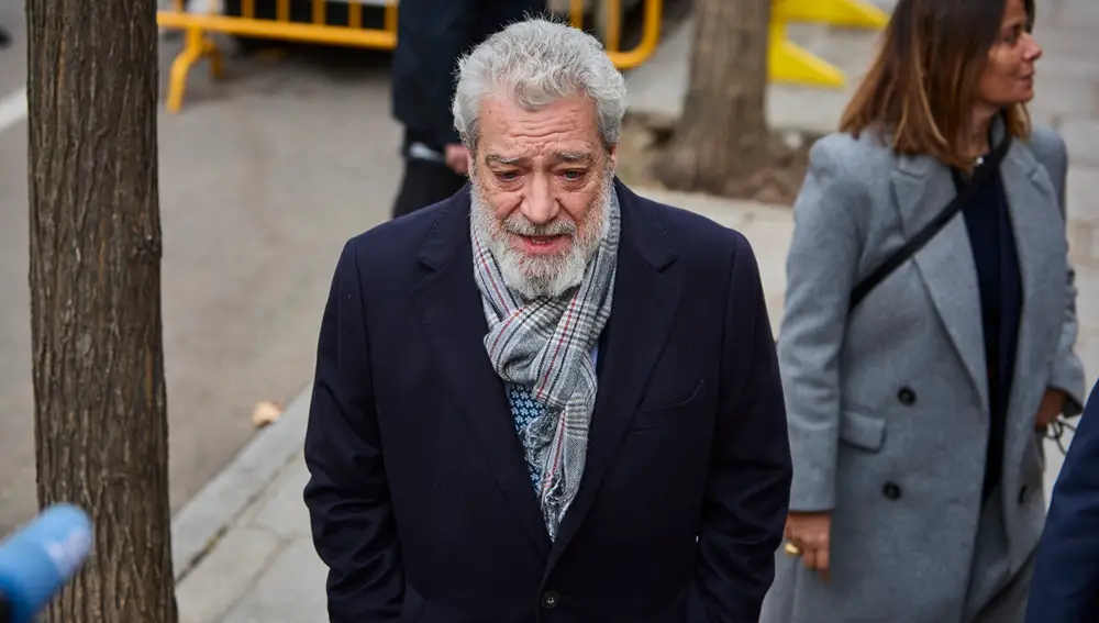 El director de gabinete de la presidenta de la Comunidad de Madrid, Miguel Ángel Rodríguez antes de declarar