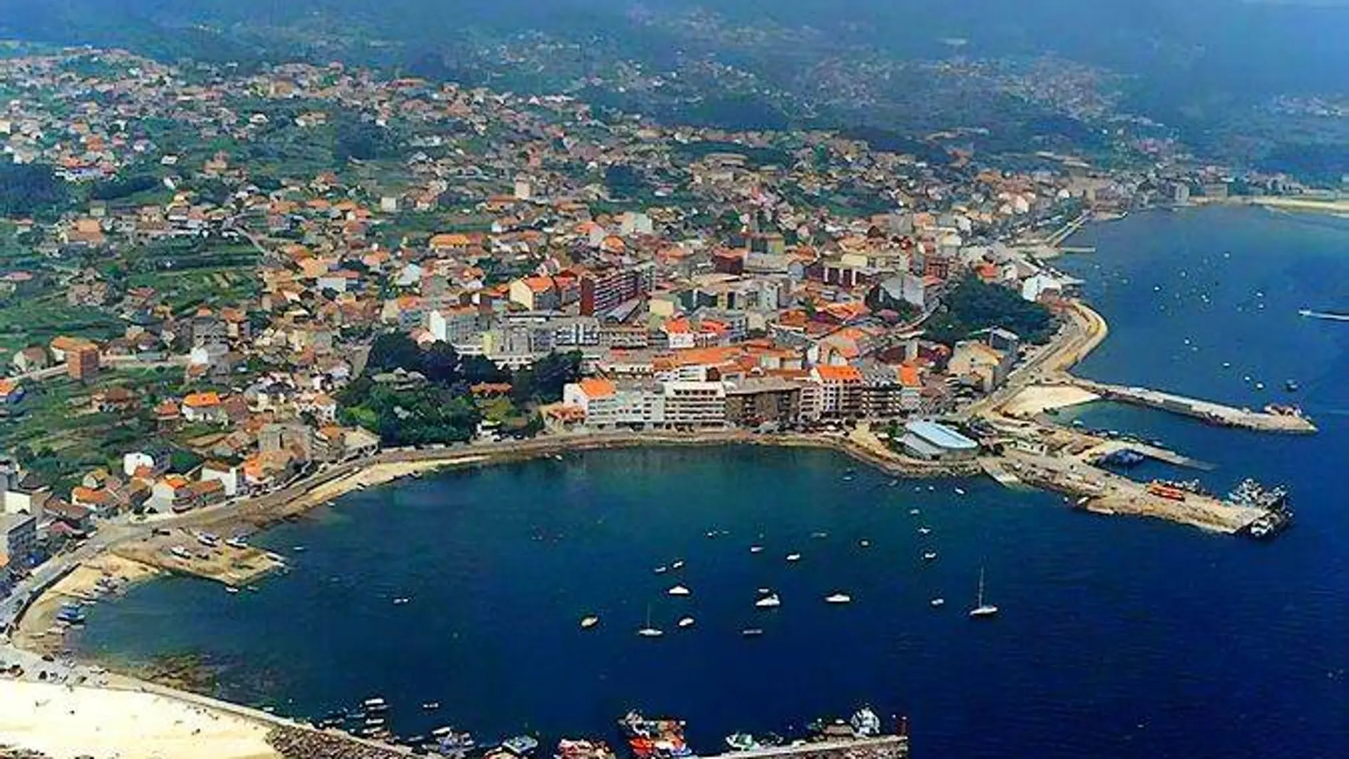 Vista panorámica de Moaña