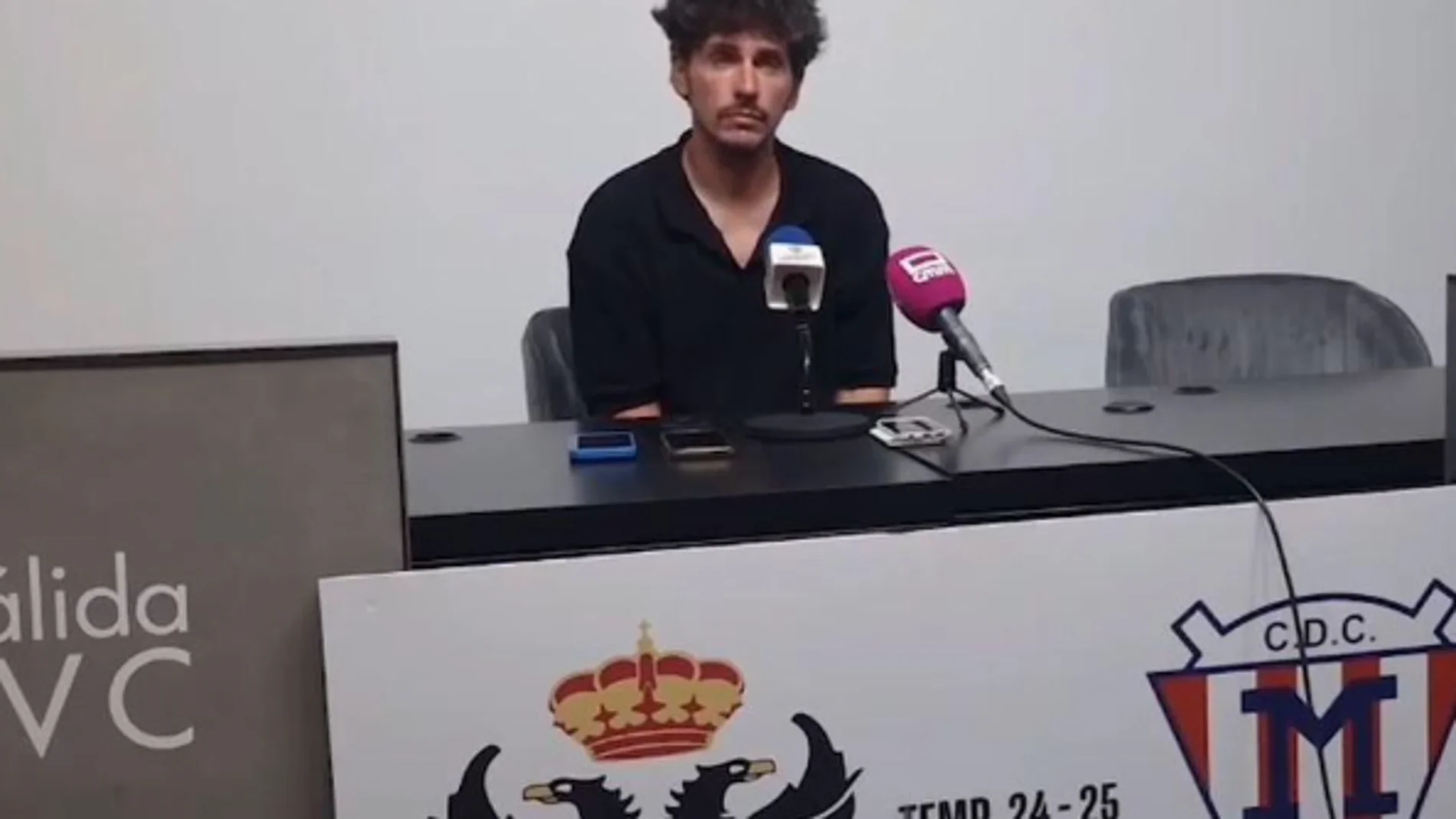 Javi Poves, presidente-entrenador del CDC Moscardó