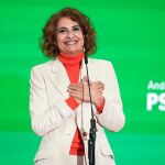 María Jesús Montero cree que Andalucía tiene que pedir el autogobierno que plantea Cataluña en "igualdad de condiciones"