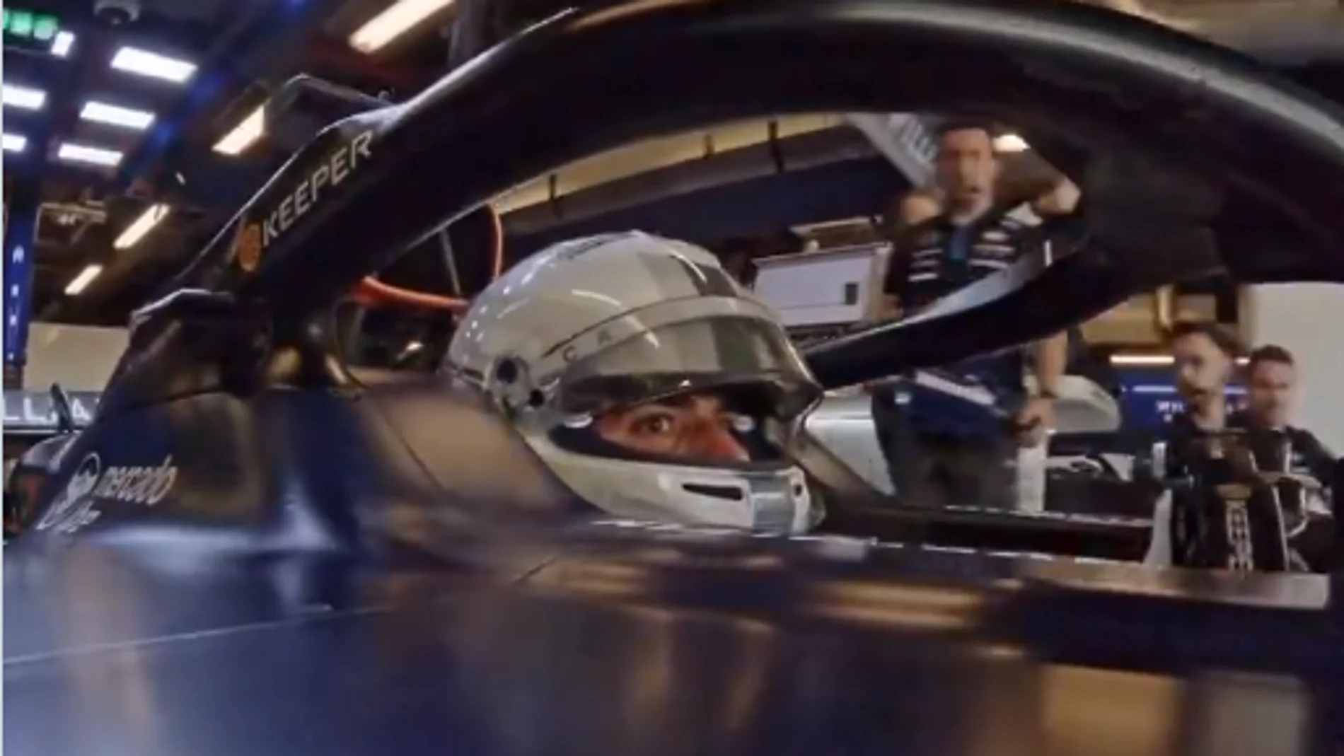 El jarro de agua fría de Williams a Carlos Sainz: esto es lo que le espera