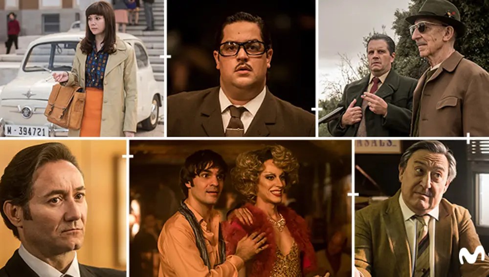 Algunos de los actores que conforman el reparto de "La canción"