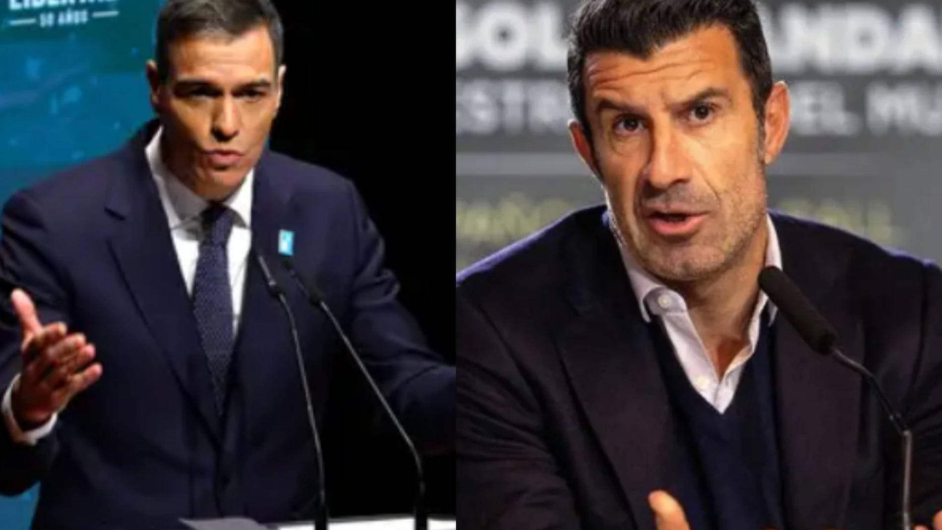 El palo de Luis Figo a Pedro Sánchez por los actos de Franco: "Que pena da..."