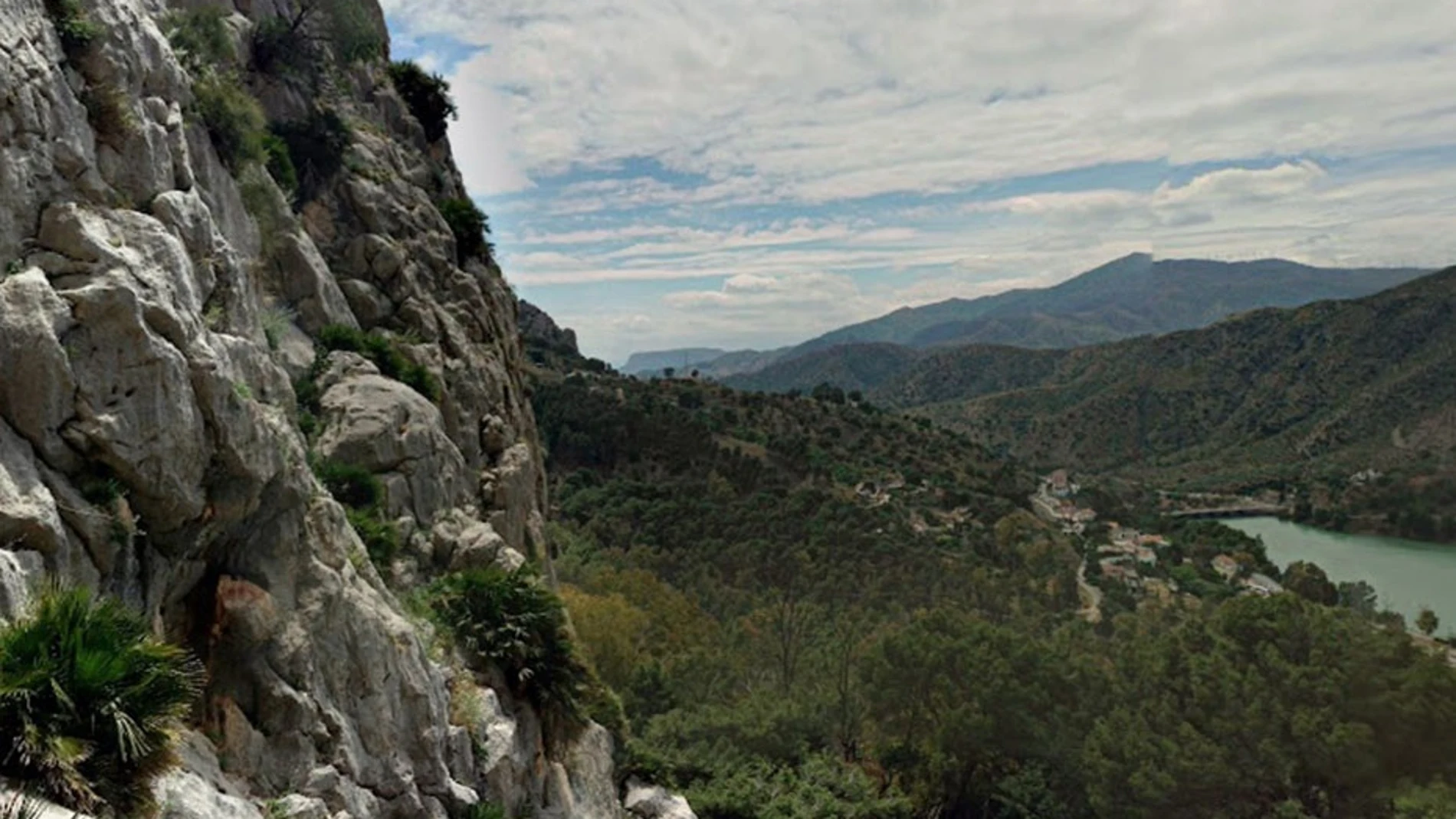 Accidente de escalada que se ha producido en Álora (Málaga)