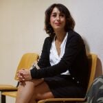 La española Juana Rivas en el tribunal de la ciudad italiana de Cagliari, en la isla de Cerdeña.